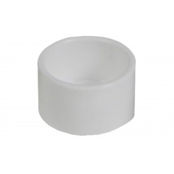 POTJE ROND WIT PLASTIEK 5 X 3 CM