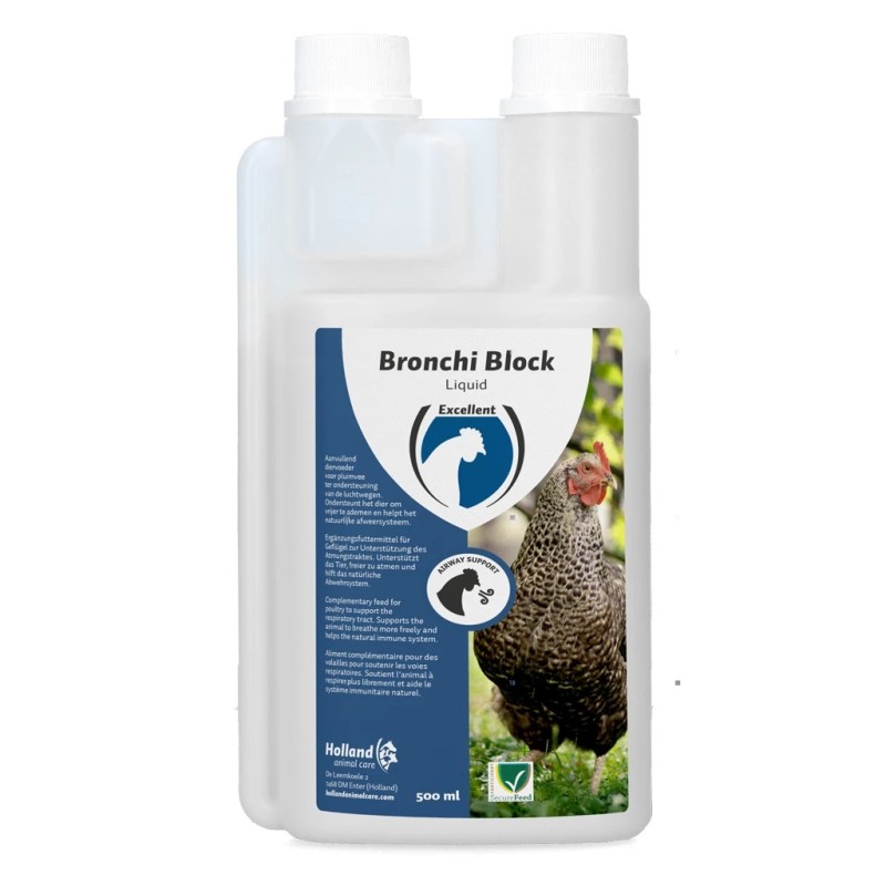 Bronchi Block vloeibaar voor pluimvee 500 ml