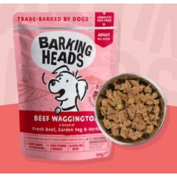 Barkingheads Wet - BEEF WAGGINGTON 300gr